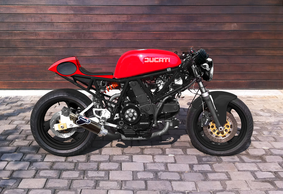 ducati 900ss cafe racer conversion