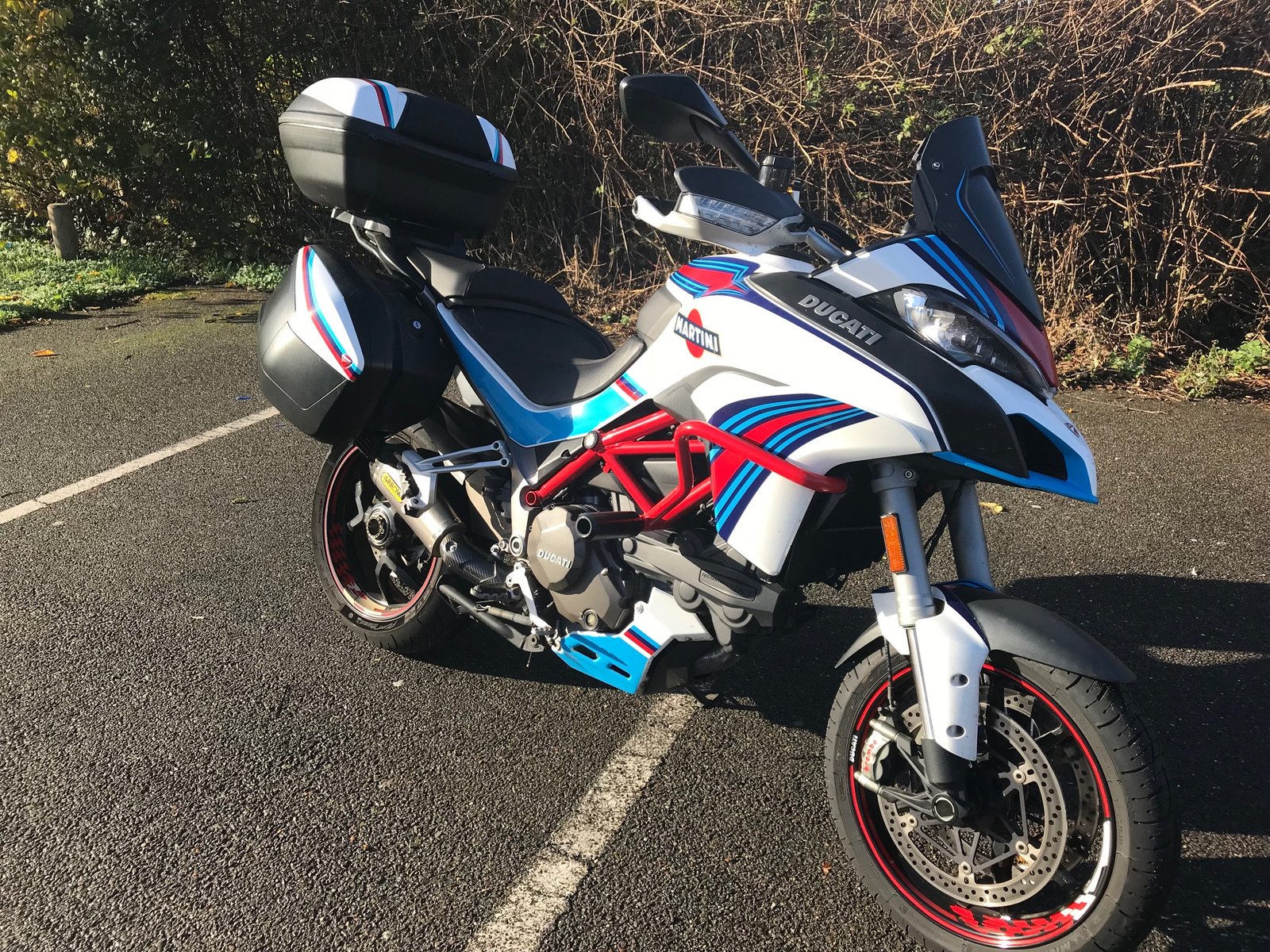 ducati multistrada panniers