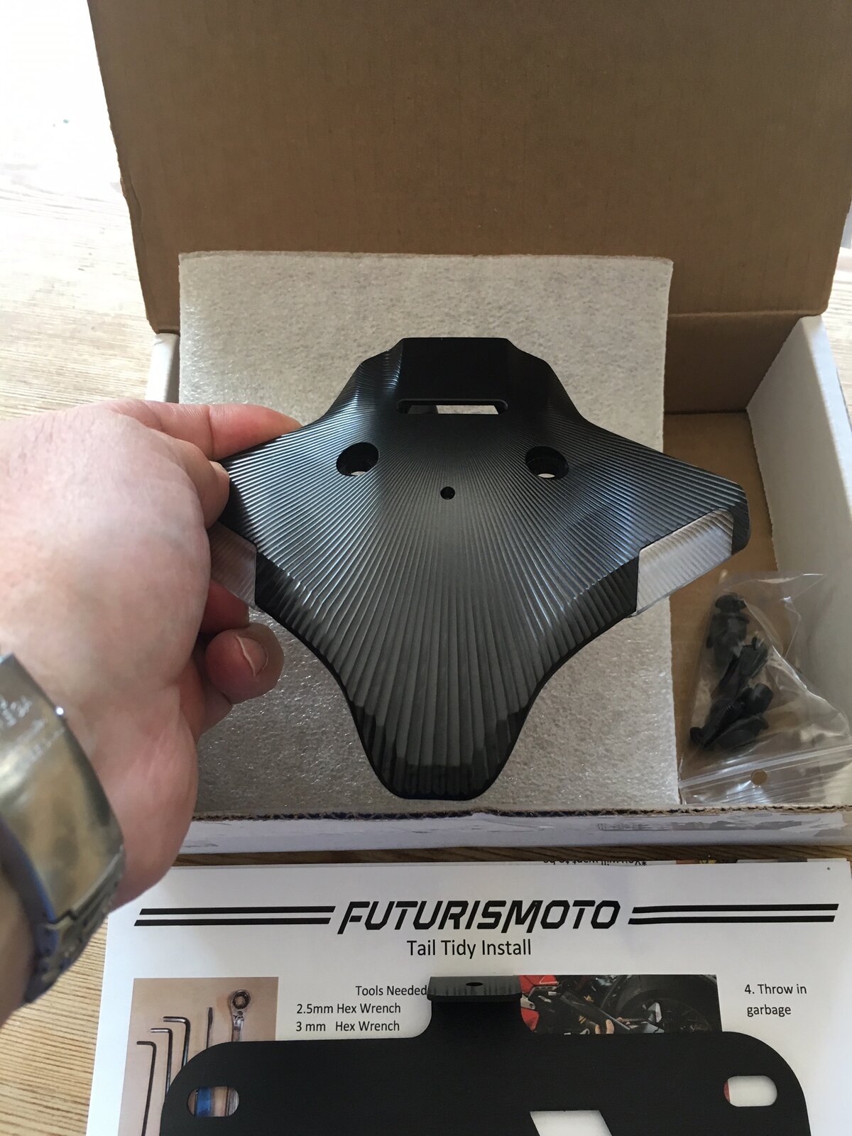 Futurismoto deals tail tidy