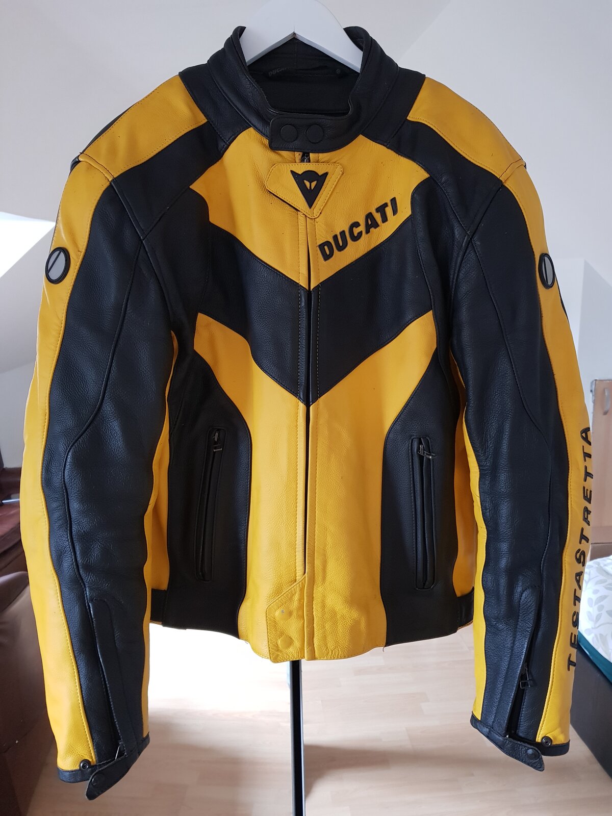 For Sale - Ducati Leather Jacket Testastretta Size 54 L *reduced ...