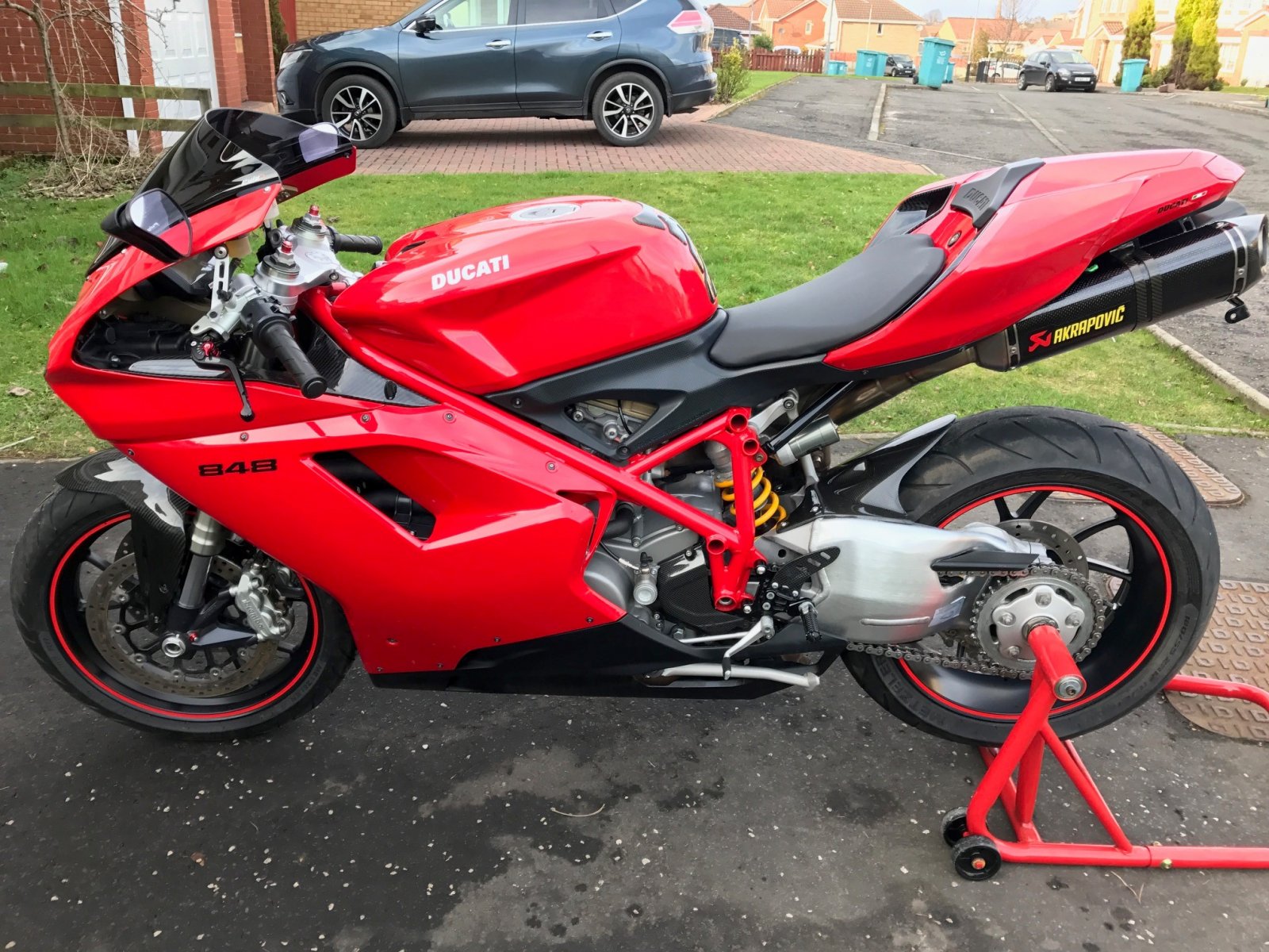 Ducati 848 deals akrapovic