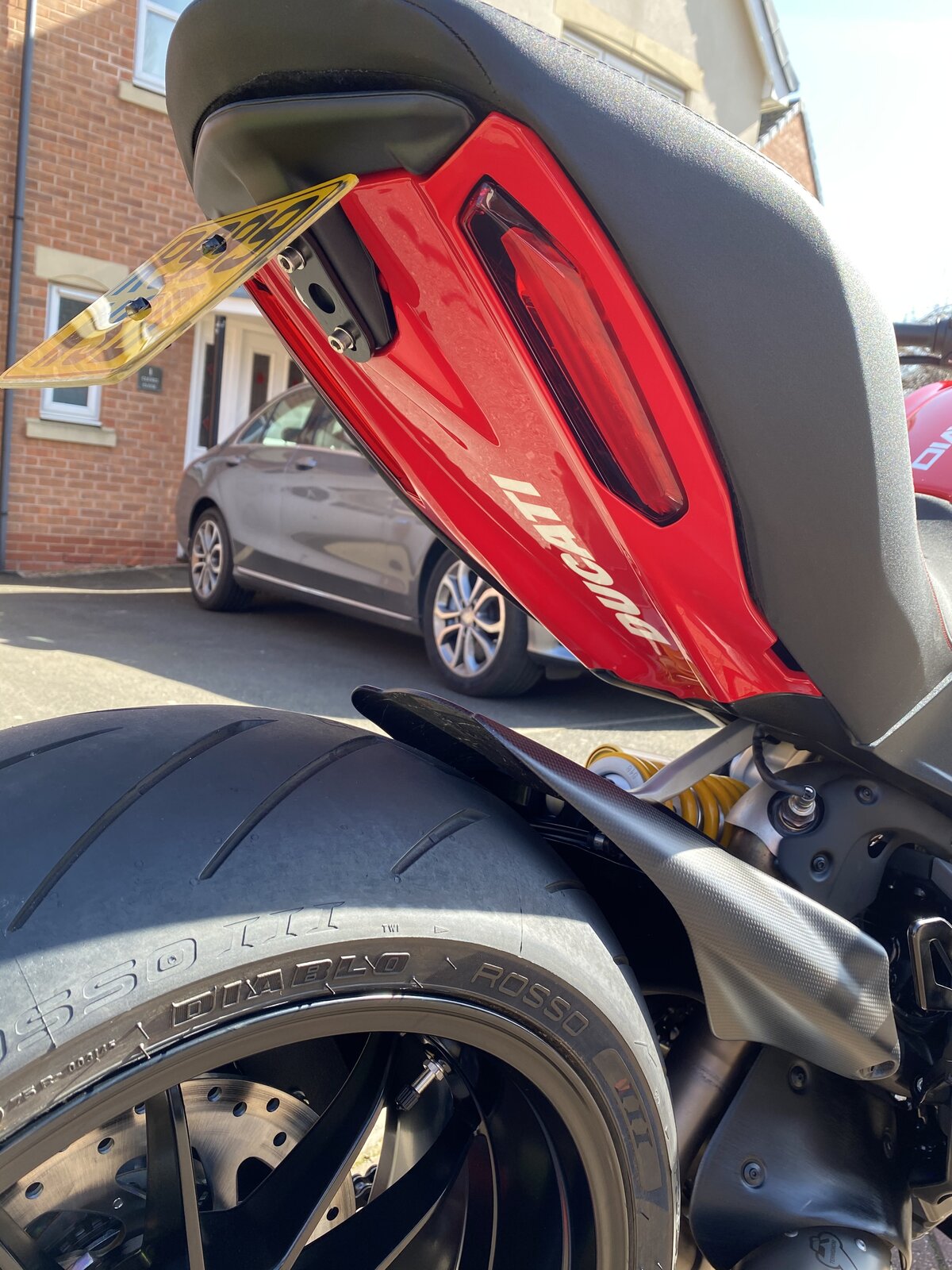 Ducati diavel deals 1260s tail tidy