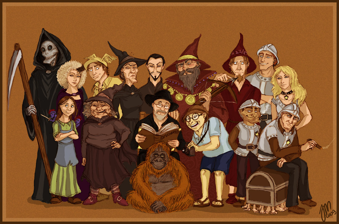 Discworld_characters_by_yenefer.jpg