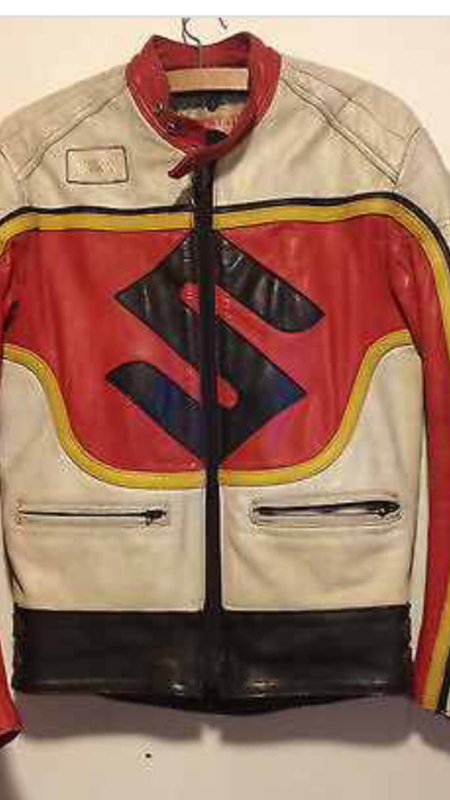 For Sale - Vintage Barry Sheene Heron Suzuki Gb Leather Jacket | Ducati ...