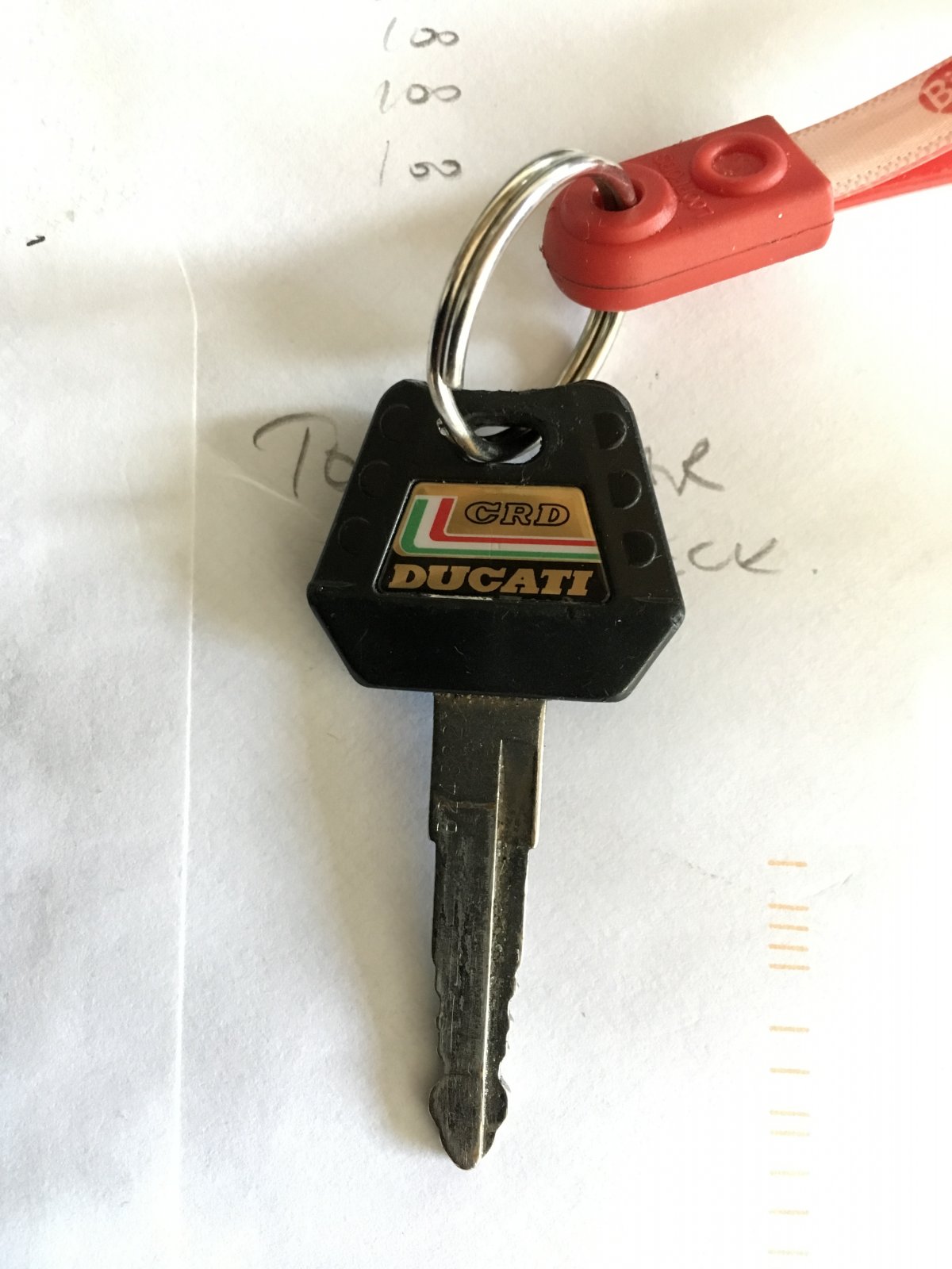 ducati monster key