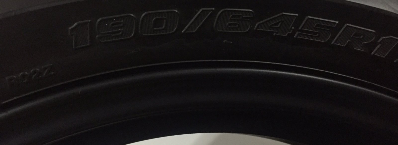 cbz rear tyre size