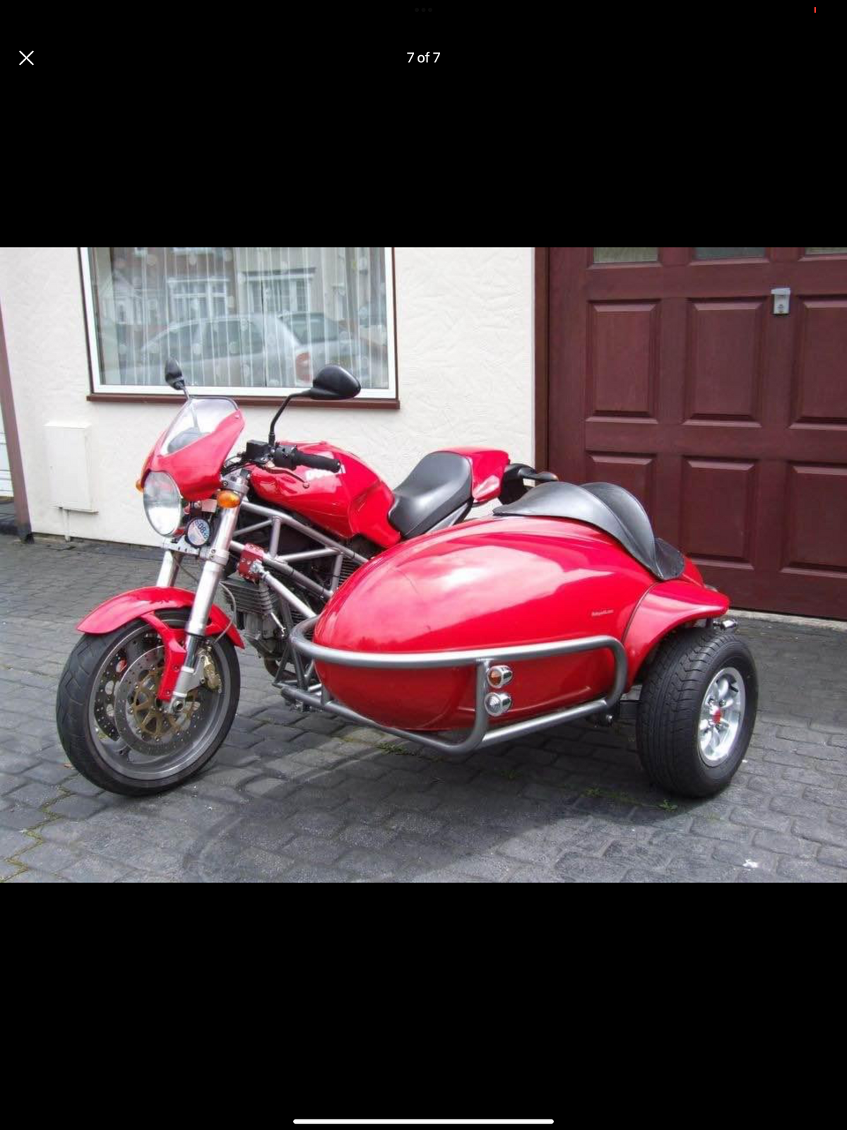 Ducati monster deals sidecar