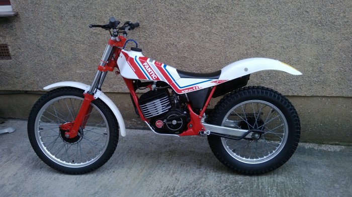 fantic 80cc trials bike