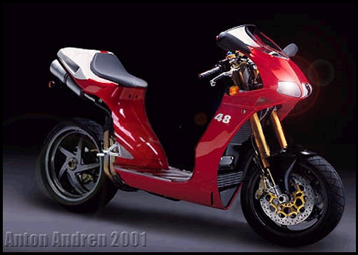 Скутер Ducati Panigale 50