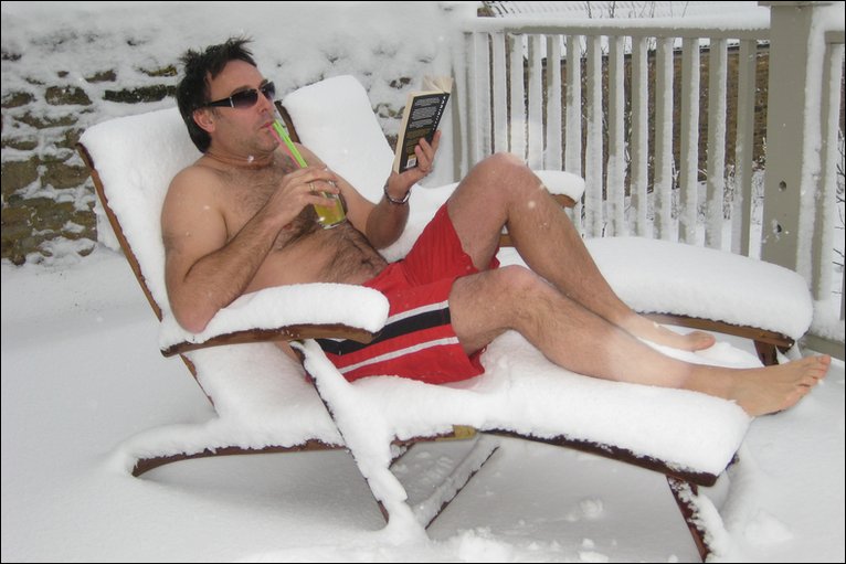 sunbathing in the snow.jpg