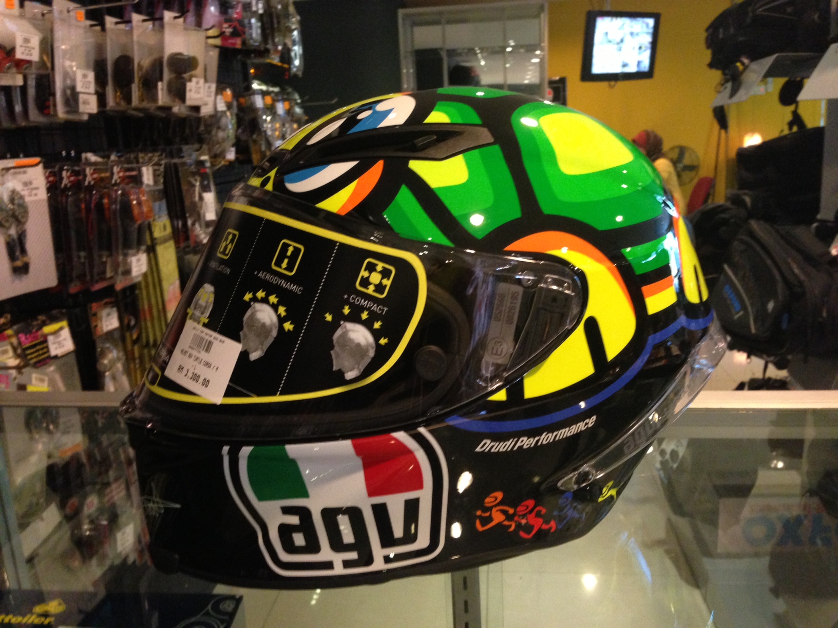 Agv best sale corsa turtle