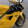 Yellow Ducati