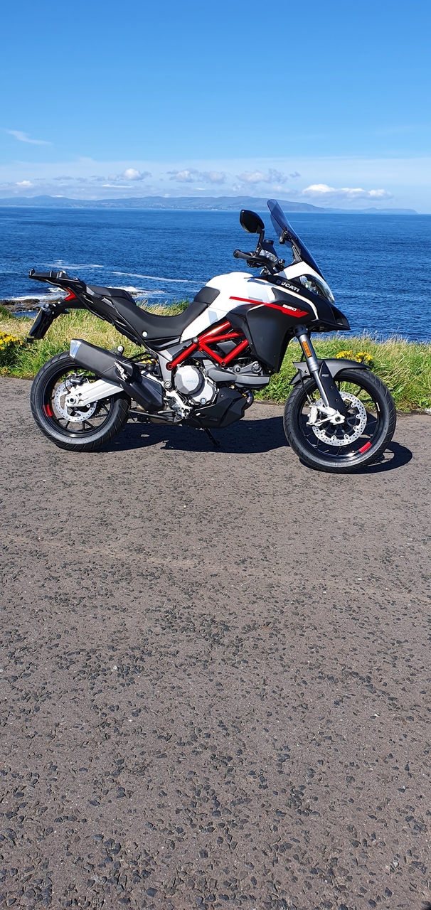 First run after collecting my new 950 S GP White livery