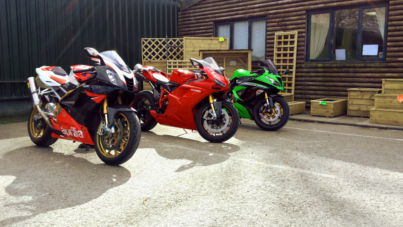 &#039;08 Mille, &#039;08 1098s &amp; &#039;14 ZX636