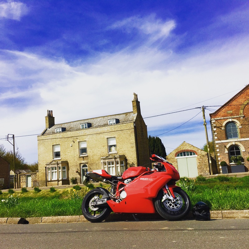 Dragged the bike out to blow the cobwebs off, after a 30 mile ride out through the twisteeez a...