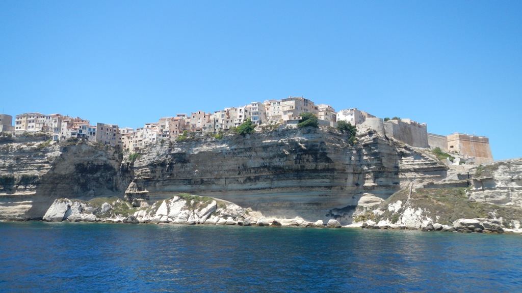 View of the Old Town taken from the sea