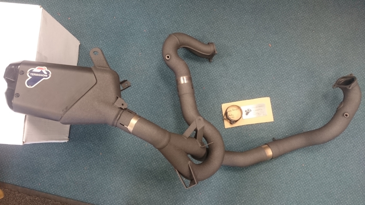 1200Enduro Race-exhaust zircotec treatment