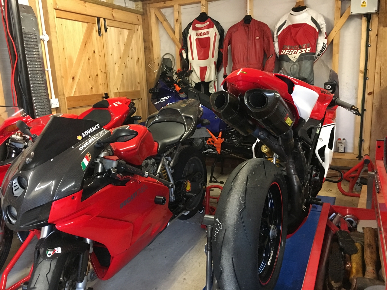 Man Cave / Bike Shop  Ducati Scrambler Forum