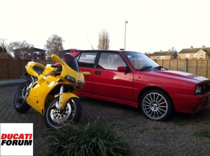 my bikes and car