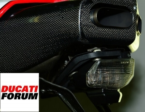 DT 008 carbon heat shield light