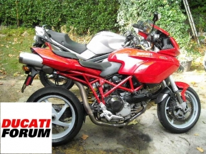 Ducati Multistrada 1000DS
Swapped an SV1000 for it. Great fun down the back roads.