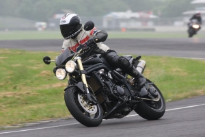 Castle Coombe on the speed triple