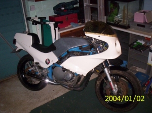 Harris Magnum 2 GSX1100 As purchased now undergoing full rebuild to mint and original