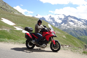 Route col du Galibier