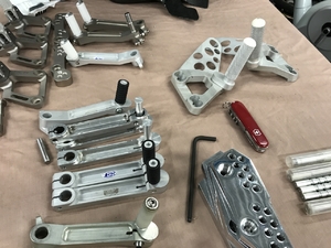 assorted gear levers