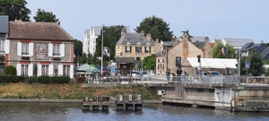 The veiw from Pegasus Bridge