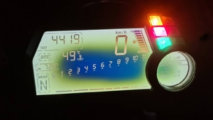 2014 Multistrada Instrument panel