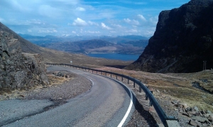 Pass of the cattle on the way over to Applecross.