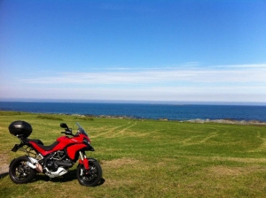 Multistrada på Flø