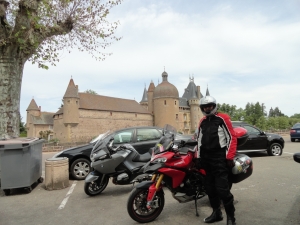 Central France, lunchtime