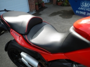 Sargent Seat on Multistrada 1200S (MY2013)