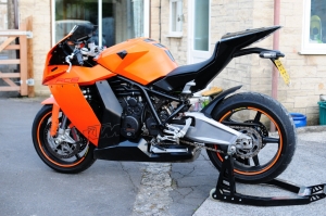 KTM RC8 Track Bike