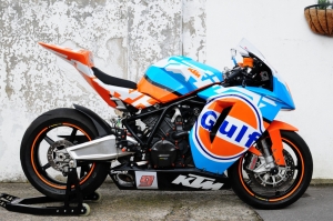 KTM RC8 Track Bike