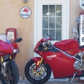 My 2002 996R with Troy Bayliiss' racebike decal kit, and my 2004 998S Final Edition with 999R race engine installed, Cose Magnesium Swingarm, etc.
The ultimate 2d Generation Ducati Superbike.